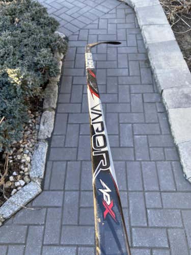 Used Senior Bauer Left Handed Vapor APX Hockey Stick Pro Stock