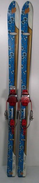 Used K2 She's Piste 170cm Skis With G3 Telemark Bindings (380B)