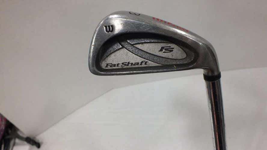 Used Wilson Fat Shaft Ii 3i-pw Steel Stiff Golf Iron Or Hybrid Sets
