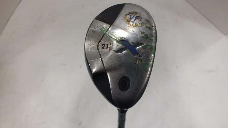 Used Callaway X 3 Hybrid Graphite Regular Golf Hybrids