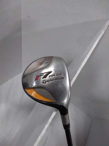 Used Taylormade R7 Draw 7 Wood Graphite Regular Golf Fairway Woods