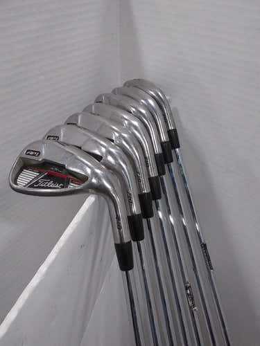 Used Titleist Ap1 710 5i-gw Aw Steel Stiff Golf Iron Or Hybrid Sets