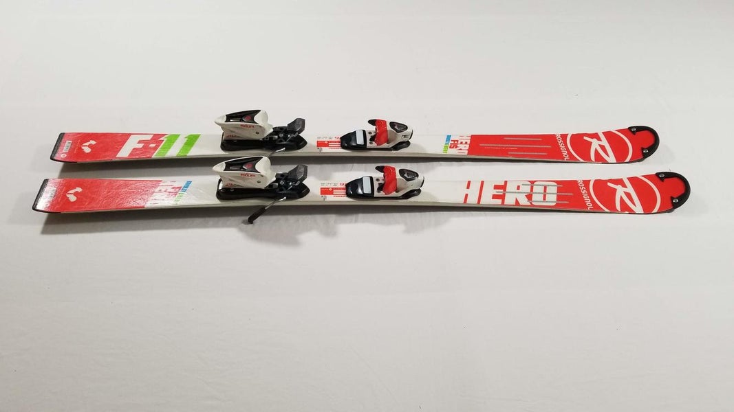 Used Rossignol Racing Hero FIS GS Pro Skis With Bindings