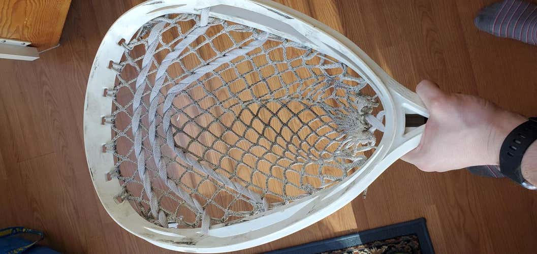 Used Goalie Warrior Strung Nemesis Head