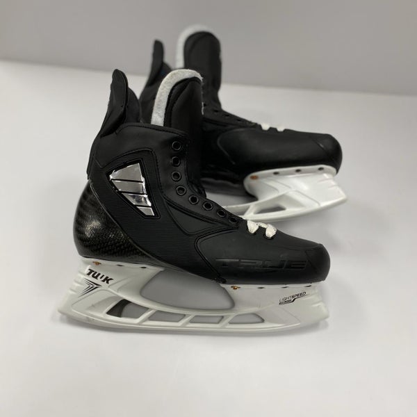 Senior Used True Pro Custom Hockey Skates E&W (Wide) Pro Stock Size 10.5