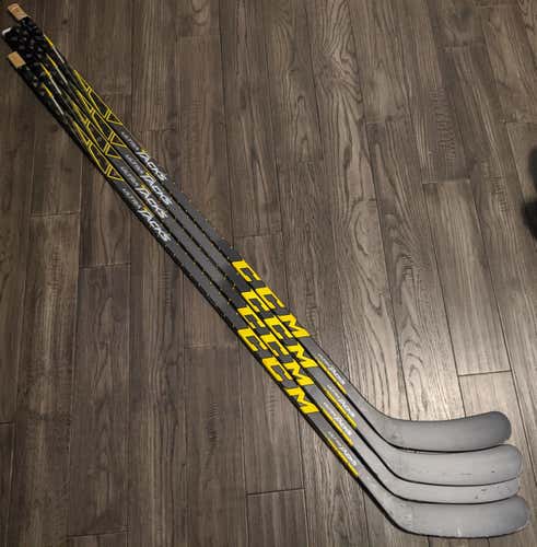 2-Pack: Lightly-Used LH CCM PRO STOCK Ultra Tacks - 100 flex p19