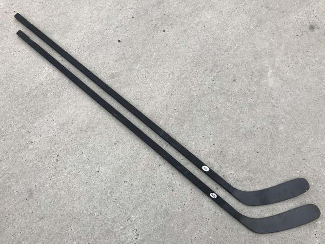 2 PACK BASE Pro Stock Hockey Stick 92 Flex Left Polar Fibre Grip Toe Curve Gonchar 7033