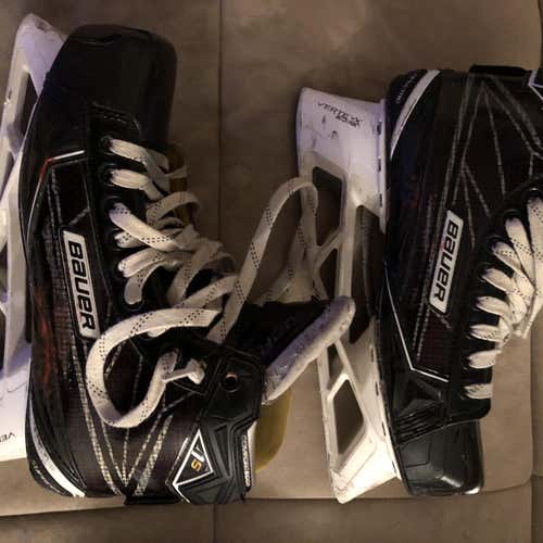 Senior Bauer Supreme 1S D&R (Regular) Pro Stock Size 10 Hockey Goalie Skates
