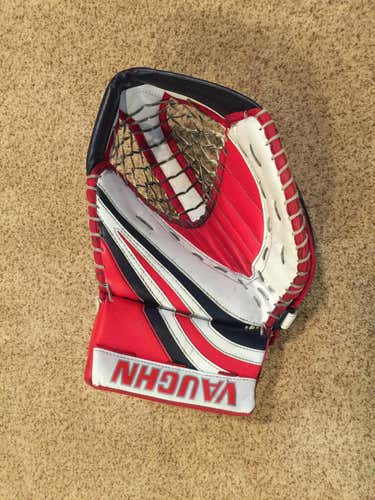 Vaughn Regular SLR Pro Carbon Senior Glove Catcher Montreal Colors Canadian Made! 2 Piece Cuff