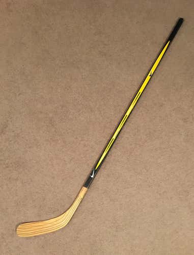 Mario Lemieux Nike Right Handed Wooden Hockey Stick