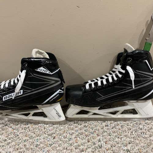 Junior Bauer Supreme S170 D&R (Regular)  Size 6 Hockey Goalie Skates