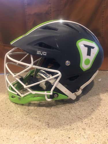 Blue Used Player Warrior Evo Helmet