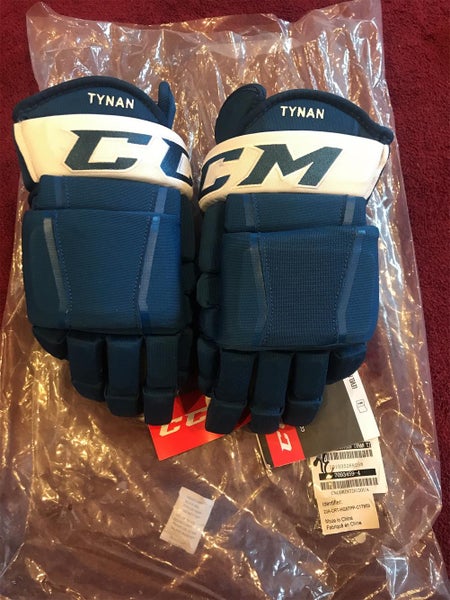 Blue New CCM HG97 14" Pro Stock Gloves Stadium Series Colorado Avalanche Return Tynan