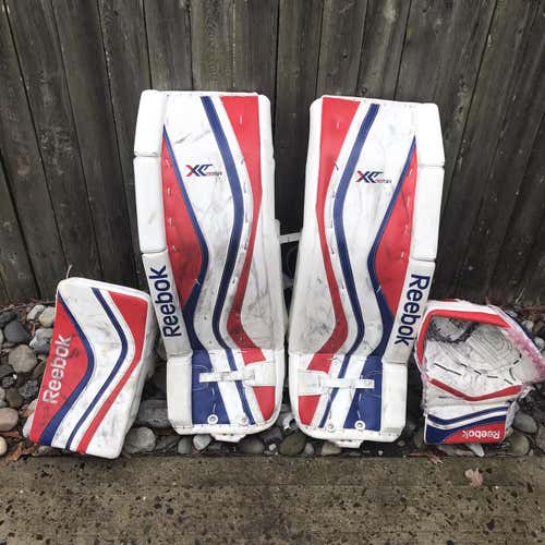 Used 33"+1 Regular Goalie Full Set