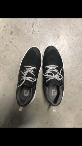 Black Men's 10 (Women's 11) Footjoy Golf Shoes