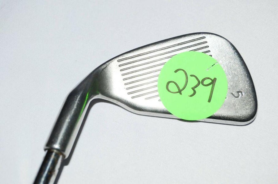 5 Iron Ping Eye 2 Rh 37.5" Steel Stiff New Grip Black Dot