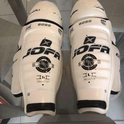 PRO STOCK USED JOFA 8090 Shin Pads 15”