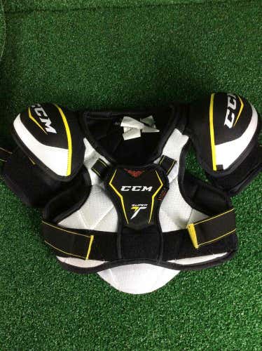 Ccm Super Tacks Hockey Shoulder Pads Youth Large (L)
