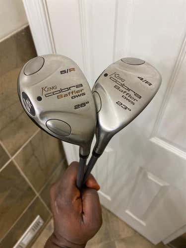 King Cobra Baffler DWS TWS 5/R 4/R 3/R 26° 23° 20°Graphite RH OR RH Hybrid