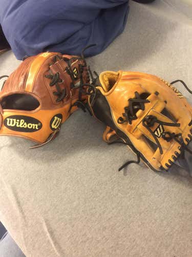 Two Used Gloves. Glove Bundle!