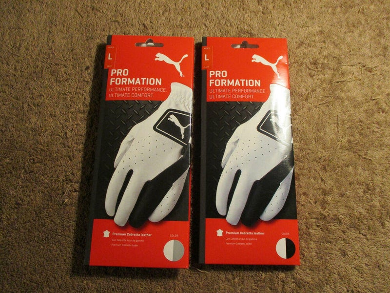 2 New Puma Pro Formation Golf Gloves Size Large