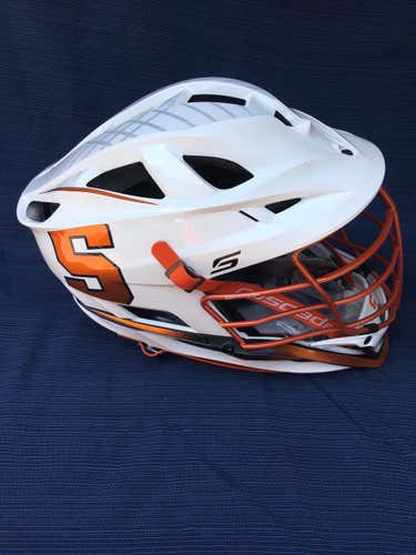 Syracuse new white s Helmet