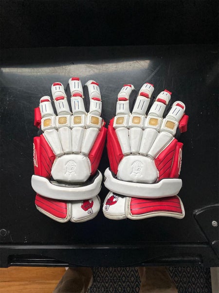 Lightly Used Brine King Lacrosse Gloves