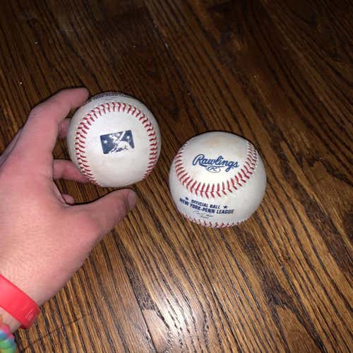 New Rawlings 2 Pack Baseballs