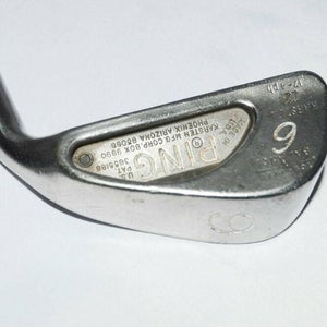 6 Iron Ping Toe Heel Balance Rh 36.5" Steel Stiff New Grip