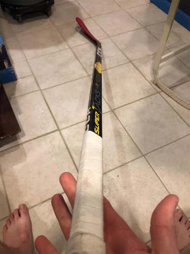 Used Left Handed Super Tacks AS1   Hockey Stick