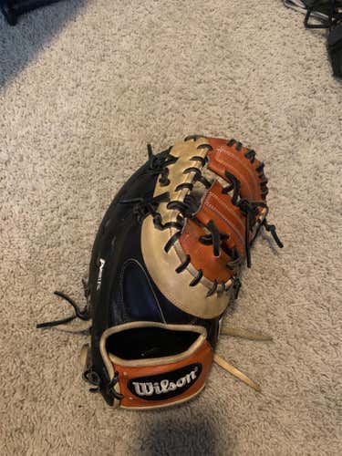 Brown Used First Base A2K 12.5" Baseball Glove