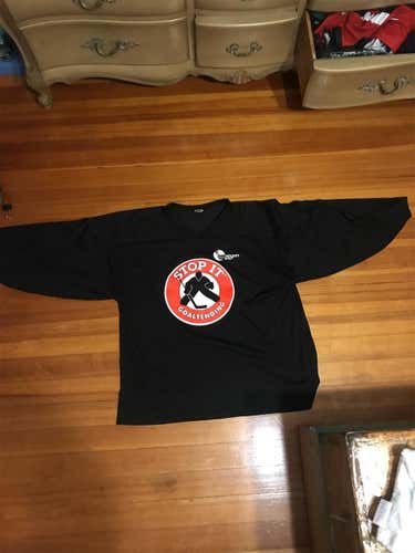 2XL Black Jersey (Stop It Goaltending)