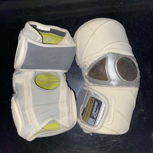 Lightly Used White Brine Elbow Pads