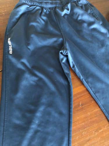Blue Used Youth Unisex Medium Bauer Pants