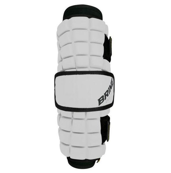 Brine Clutch Senior Lacrosse Arm Guards - (White) Small @ $80