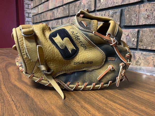 Used SSK Right Handed Catcher's SSA-22 Softball Glove 12"