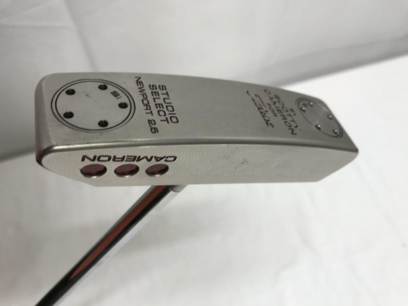 Used Titleist Scotty Cameron Studio Select Newport 2.6 Blade Golf Putters