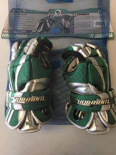 New Forest Green Warrior The Shocker 13" Lacrosse Gloves