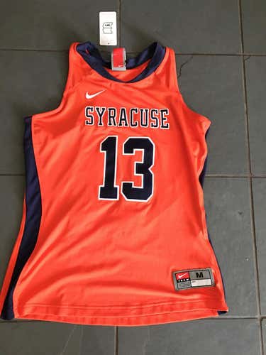 New NIKE Syracuse Orange Womens Lacrosse  Jersey #13  Womens Medium