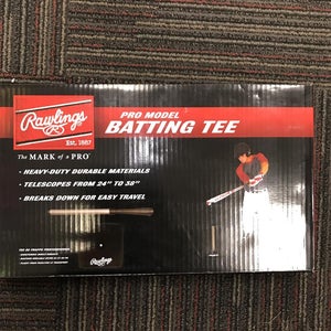 New Rawlings Pro Model Batting Tee