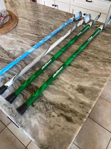 Please Make An Offer.  Lot of Four New deBeer Women’s Lacrosse Shafts
