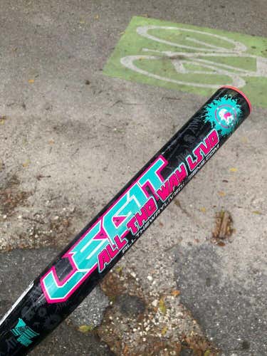 VERY RARE WORTH LEGIT ALL THE WAY LIVE JEFF HALL 34 26.5 SLOW PITCH SOFTBALL BAT