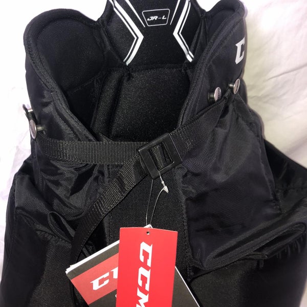 Black Youth Large CCM LTP Hockey Pants