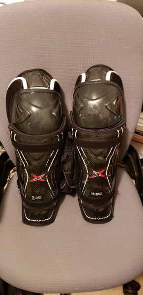 Used Bauer Vapor 1X Shin Pads