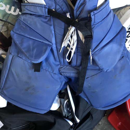 Blue Senior Medium Reebok 9K  Hockey Goalie Pants