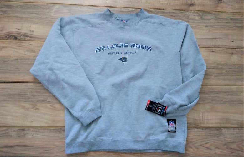 St. Louis Rams NFL Vintage Reebok Sweatshirt Size Adult Large