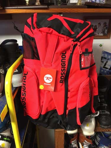 Red New Rossignol athlete Ski Backpack