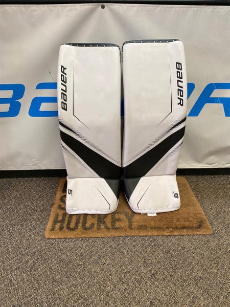 Used 34" Bauer Supreme 2S Pro Pro Stock Goalie Leg Pads
