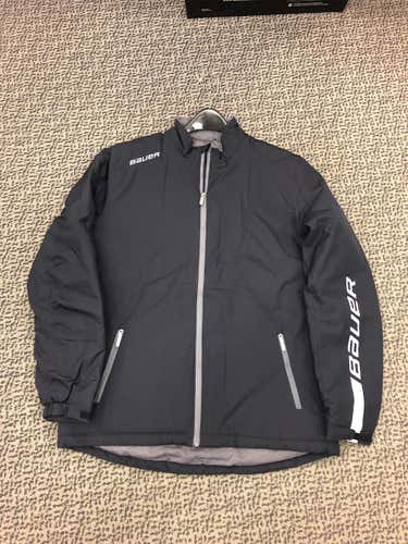 Black Men's Large Winter Team Jacket