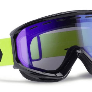 NEW $90 RARE Scott Mens Level Snow Winter Ski goggles Smith Black Neon Yellow